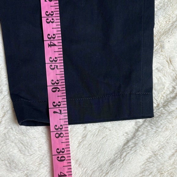 Veronica Beard Mahary High-Waisted ink color Pants - Picture 8 of 10